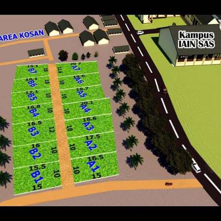 Tahan Kavling - Dijual Properti Wilayah Kabupaten Bangka (Desa Petaling/Depan IAIN Syaikh Abdurrahman Siddik Bangka Belitung)